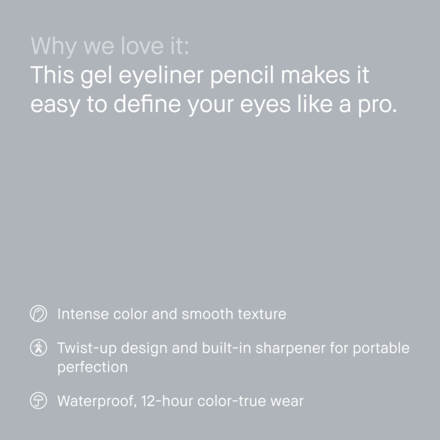 Perfectly Defined Gel Eyeliner Pencil