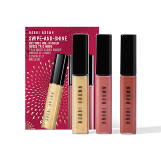 Swipe-and-Shine Crushed Oil-Infused Gloss Trio