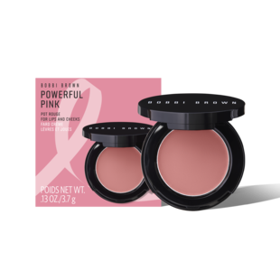 Powerful Pink Pot Rouge Cream Blush for Lips & Cheeks